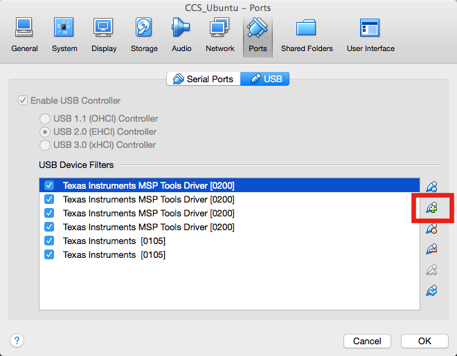 USB Devices list